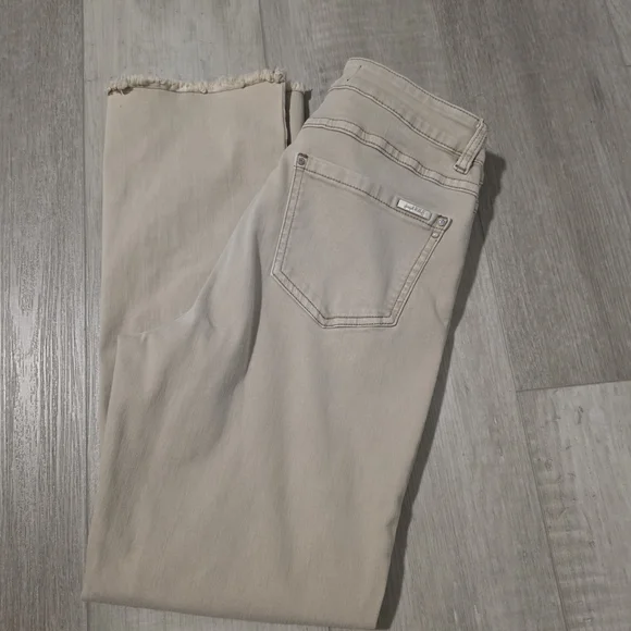 Joseph Ribkoff Taupe Straight Leg Jeans - Picture 12 of 12